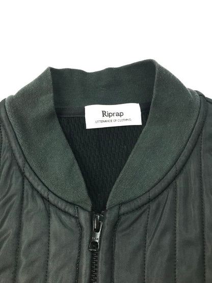 【中古品】【メンズ】  Riprap リップラップ RRQ0403 DEEP FLEECE ZIPPER 4LAYER BLOUSON ディープフリースジッパー 4レイヤーブルゾン アウター 140-250228-hi-15-tag サイズ：L カラー：ブラック 万代Net店