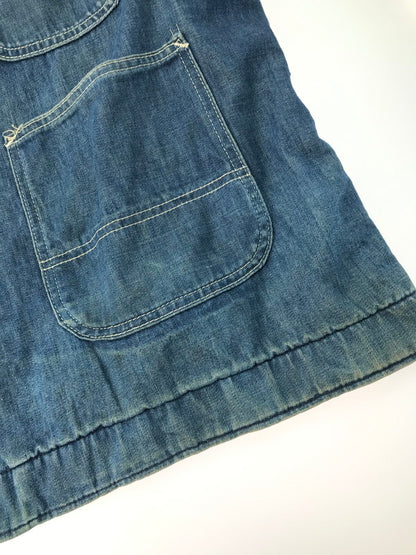 【中古品】【メンズ】  MONTGOMERY WARD モンゴメリーワード 60's-70's BLANKET LINER DENIM COVERALLS 60-70年代 ブランケットライナー デニムカバーオール デニムジャケット 茶タグ アウター 146-250228-hi-21-tag サイズ：48 カラー：インディゴ 万代Net店