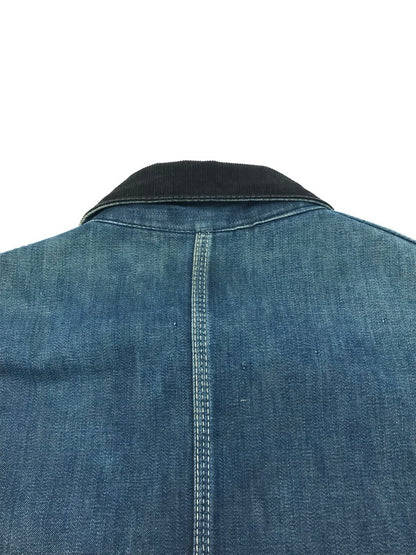 【中古品】【メンズ】  MONTGOMERY WARD モンゴメリーワード 60's-70's BLANKET LINER DENIM COVERALLS 60-70年代 ブランケットライナー デニムカバーオール デニムジャケット 茶タグ アウター 146-250228-hi-21-tag サイズ：48 カラー：インディゴ 万代Net店