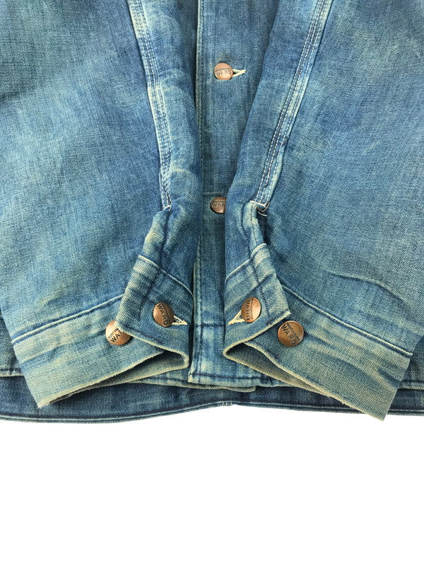 【中古品】【メンズ】  MONTGOMERY WARD モンゴメリーワード 60's-70's BLANKET LINER DENIM COVERALLS 60-70年代 ブランケットライナー デニムカバーオール デニムジャケット 茶タグ アウター 146-250228-hi-21-tag サイズ：48 カラー：インディゴ 万代Net店