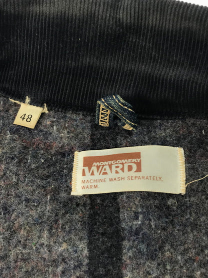 【中古品】【メンズ】  MONTGOMERY WARD モンゴメリーワード 60's-70's BLANKET LINER DENIM COVERALLS 60-70年代 ブランケットライナー デニムカバーオール デニムジャケット 茶タグ アウター 146-250228-hi-21-tag サイズ：48 カラー：インディゴ 万代Net店