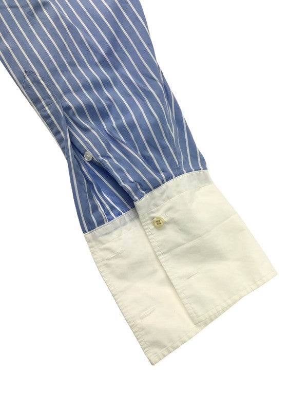 【中古品】【メンズ】 H BEAUTY＆YOUTH UNITED ARROWS エイチ ビューティアンドユースユナイテッドアローズ STRIPE L/S SHIRTS 1211-250-7489 ストライプ ロングスリーブシャツ 長袖シャツ トップス 147-250227-ki-09-tag サイズ：M カラー：ブルー 万代Net店