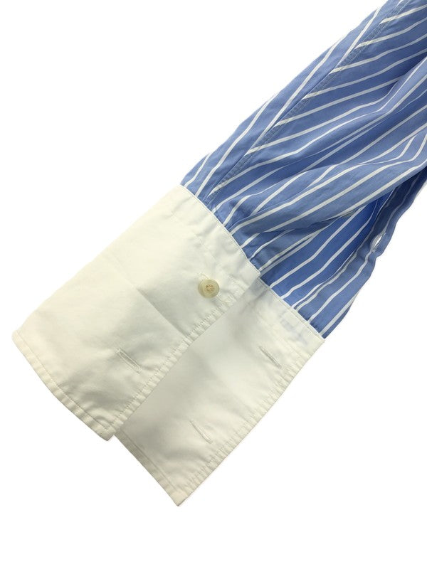 【中古品】【メンズ】 H BEAUTY＆YOUTH UNITED ARROWS エイチ ビューティアンドユースユナイテッドアローズ STRIPE L/S SHIRTS 1211-250-7489 ストライプ ロングスリーブシャツ 長袖シャツ トップス 147-250227-ki-09-tag サイズ：M カラー：ブルー 万代Net店