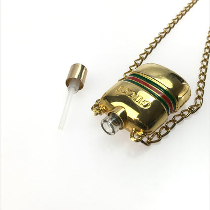 【中古品】【メンズ】 GUCCI グッチ VINTAGE PERFUME BOTTLE PENDANT ヴィンテージ パフュームボトル ペンダント イタリア製 ネックレス アクセサリー 182-250307-yk-09-tag カラー：ゴールド 万代Net店