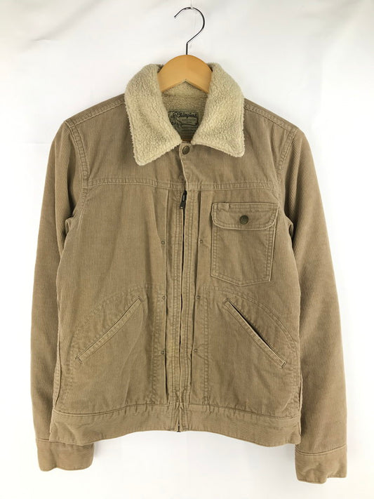 【中古品】【メンズ】 WACKO MARIA ワコマリア CORDUROY BOA JACKET コーデュロイ ボアジャケット アウター 142-250228-hi-19-tag サイズ：M カラー：ベージュ 万代Net店