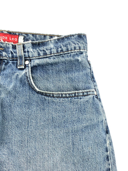 【中古品】【メンズ】 Levi's リーバイス 90’S USA製 SILVERTAB LOOSE WIDE LEG 90年代 アメリカ製 シルバータブ ルーズワイド レッグ デニムパンツ ジーンズ ボトムス 157-250228-ki-11-tag サイズ：W31L32 カラー：インディゴ 万代Net店