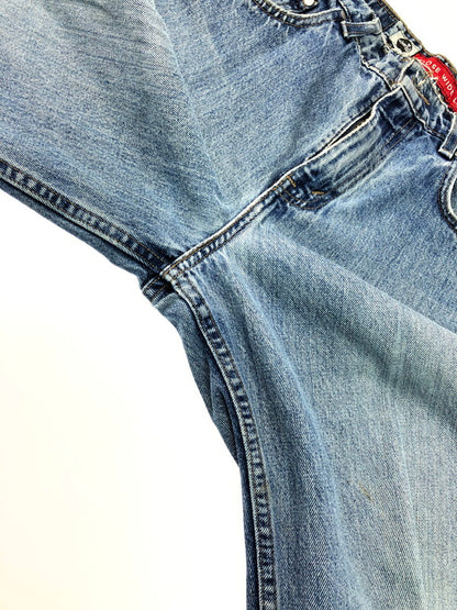 【中古品】【メンズ】 Levi's リーバイス 90’S USA製 SILVERTAB LOOSE WIDE LEG 90年代 アメリカ製 シルバータブ ルーズワイド レッグ デニムパンツ ジーンズ ボトムス 157-250228-ki-11-tag サイズ：W31L32 カラー：インディゴ 万代Net店