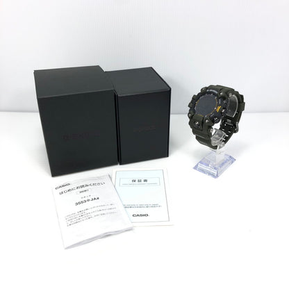 【中古美品】【メンズ】 CASIO カシオ G-SHOCK MASTER OF G - LAND MUDMAN GW-9500-3JF ジーショック マスターオブ G ランド マッドマン タフソーラー 腕時計 196-250311-yk-11-tag カラー：カーキ 万代Net店