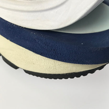 【中古品】【メンズ】 NIKE ナイキ × SACAI サカイ コラボ VAPORWAFFLE DD1875-200 ヴェイパーワッフル スニーカー 靴 160-250410-hi-17-tag サイズ：27.5cm US 9.5 カラー：SESAME/BLUE VOID-WHITE 万代Net店