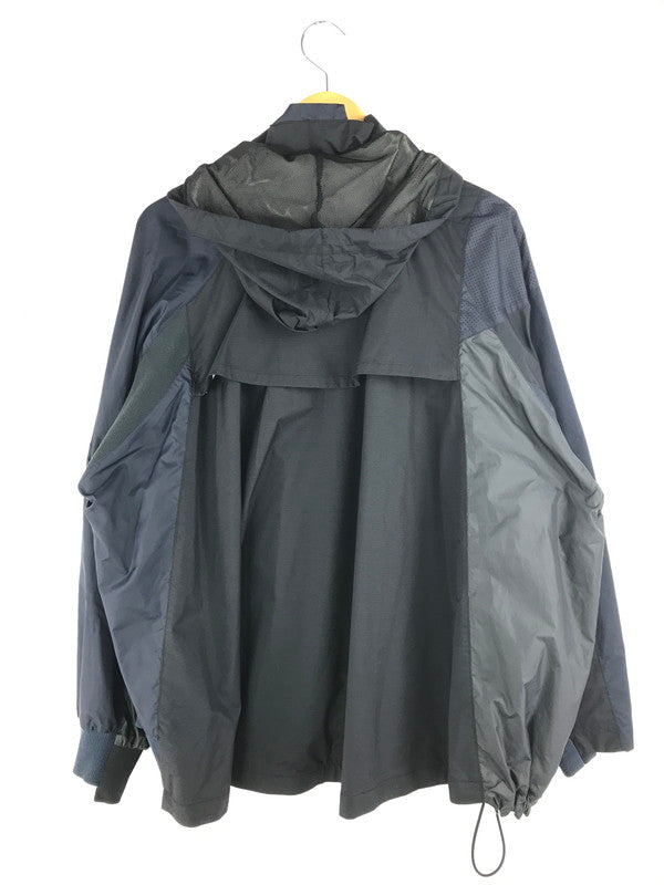 【中古品】【メンズ】 NIKE ナイキ × SACAI サカイ コラボ W-ZIP JACKET CD6297-010 Wジップジャケット ナイロンジャケット ライトアウター 140-250228-hi-14-tag サイズ：L カラー：ブラック/ネイビー 万代Net店