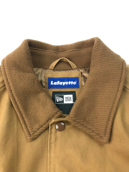 【中古品】【メンズ】 Lafayette ラファイエット NEW ERA ニューエラ コラボ DUCK COACH JACKET ダック コーチジャケット アウター 142-250228-hi-18-tag サイズ：XL カラー：ブラウン 万代Net店