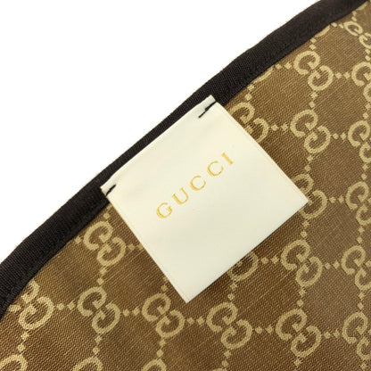 【中古美品】【キッズ】 GUCCI グッチ MONOGRAM BIB VALIANT モノグラム ビブ ヴァリアント よだれかけ スタイ ベビー用品 183-250307-yk-16-tag カラー：ベージュ 万代Net店