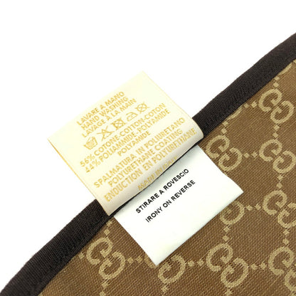 【中古美品】【キッズ】 GUCCI グッチ MONOGRAM BIB VALIANT モノグラム ビブ ヴァリアント よだれかけ スタイ ベビー用品 183-250307-yk-16-tag カラー：ベージュ 万代Net店