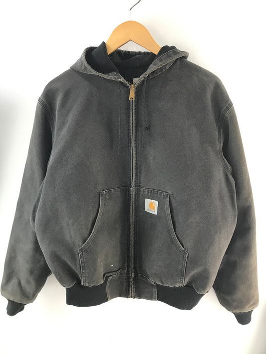 【現状渡し品】【メンズ】 Carhartt カーハート ACTIVE JACKET J03 アクティブジャケット ダックジャケット ワークジャケット アウター 146-250228-hi-07-tag サイズ：L カラー：ブラック 万代Net店