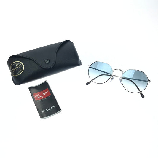 【中古品】【メンズ】 Ray-Ban レイバン JACK RB3565 003/3F ジャック サングラス アイウェア アクセサリー 203-250307-yk-01-tag サイズ：53□20 145 カラー：ブルー/ポリッシュ シルバー 万代Net店