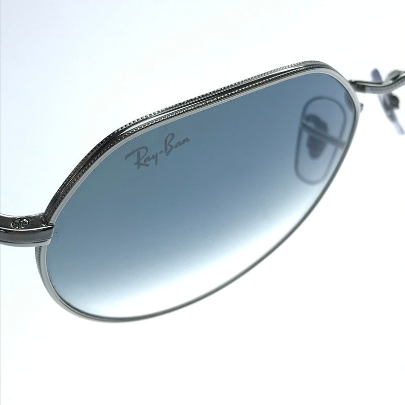 【中古品】【メンズ】 Ray-Ban レイバン JACK RB3565 003/3F ジャック サングラス アイウェア アクセサリー 203-250307-yk-01-tag サイズ：53□20 145 カラー：ブルー/ポリッシュ シルバー 万代Net店