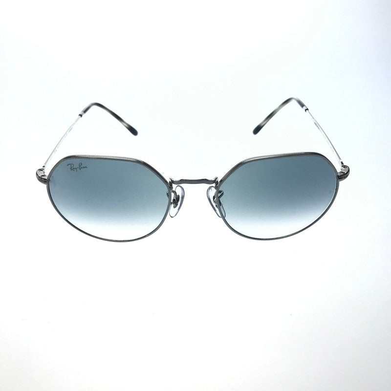 【中古品】【メンズ】 Ray-Ban レイバン JACK RB3565 003/3F ジャック サングラス アイウェア アクセサリー 203-250307-yk-01-tag サイズ：53□20 145 カラー：ブルー/ポリッシュ シルバー 万代Net店