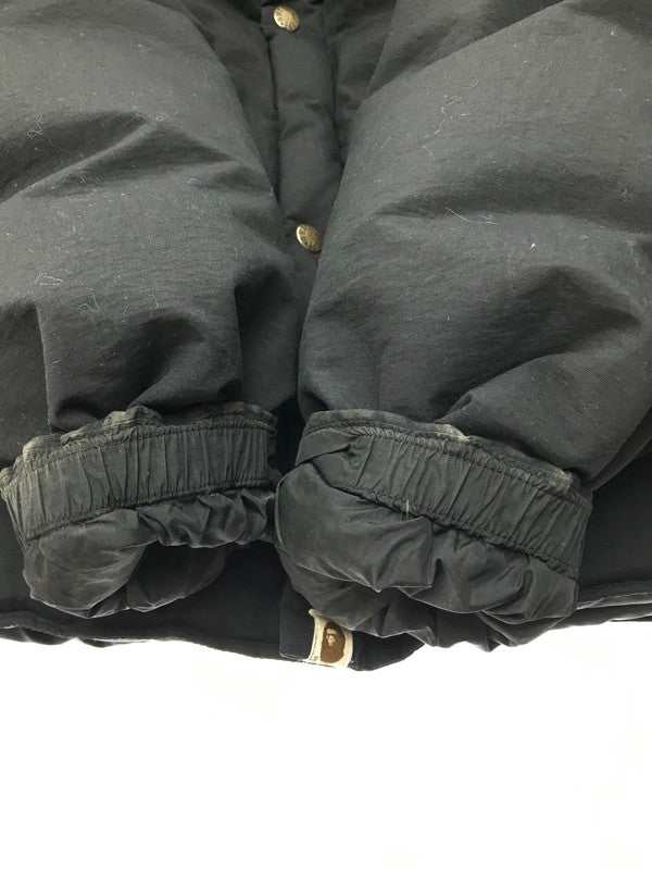 【中古品】【メンズ】 A BATHING APE アベイシングエイプ DOMN JACKET ダウンジャケット 初期タグ アウター 142-250228-hi-08-tag サイズ：XL カラー：ブラック 万代Net店