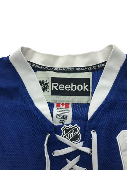 【中古品】【メンズ】 Reebok リーボック TORONTO MAPLE LEAFS NFL GAME SHIRT トロントメイプルリーフス エヌエフエル ゲームシャツ 長袖 トップス 146-250228-ki-02-tag サイズ：48 カラー：ブルー 万代Net店