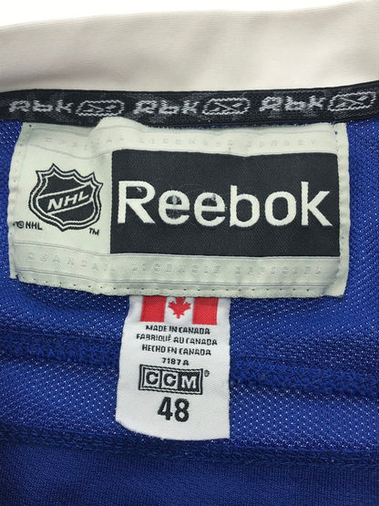 【中古品】【メンズ】 Reebok リーボック TORONTO MAPLE LEAFS NFL GAME SHIRT トロントメイプルリーフス エヌエフエル ゲームシャツ 長袖 トップス 146-250228-ki-02-tag サイズ：48 カラー：ブルー 万代Net店