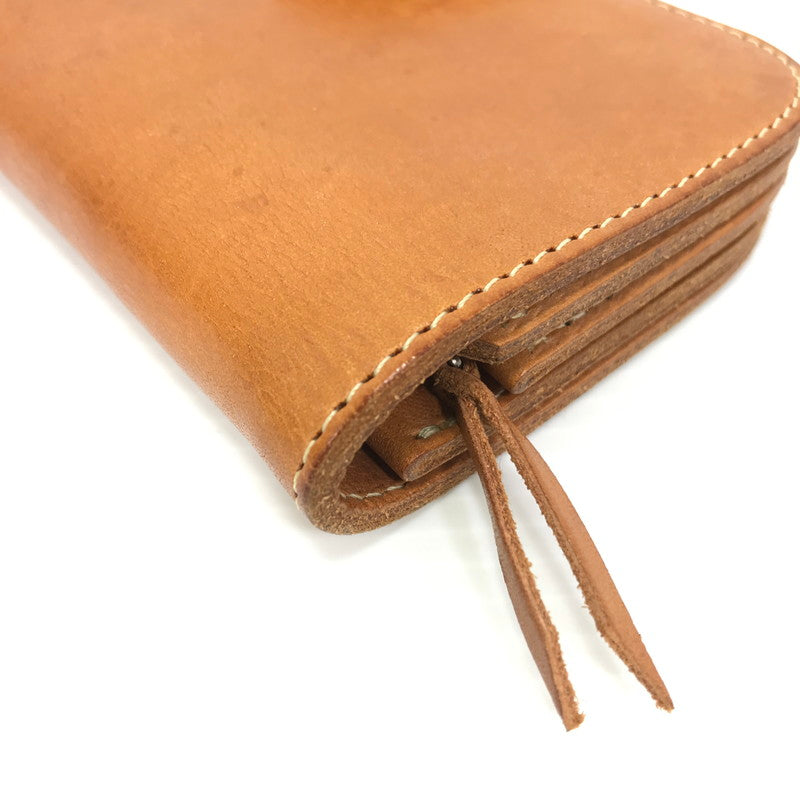【中古品】【メンズ】 REDMOON レッドムーン RRC COMPACT LEATHER WALLET RRC-P-01 コンパクト レザー ウォレット 二つ折り 財布 200-250822-yy-05-tag カラー：サドル 万代Net店