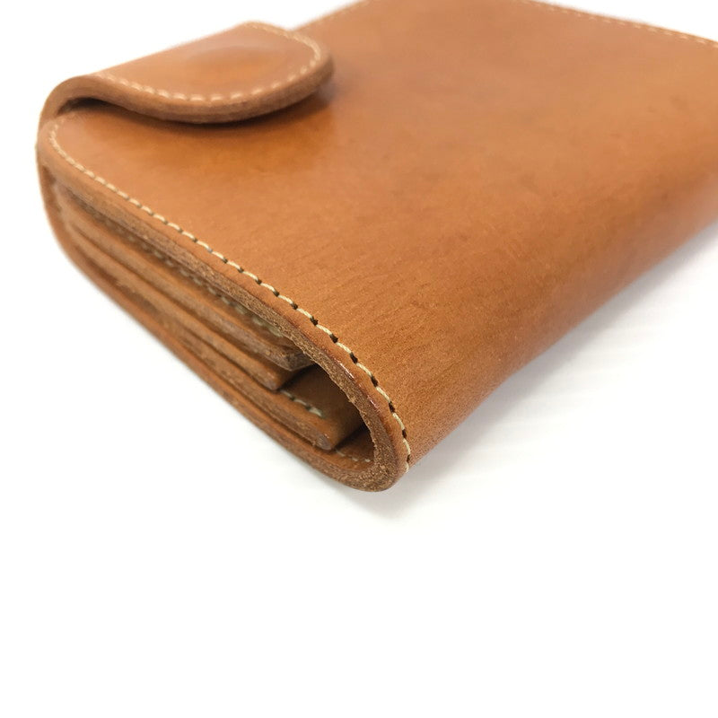【中古品】【メンズ】 REDMOON レッドムーン RRC COMPACT LEATHER WALLET RRC-P-01 コンパクト レザー ウォレット 二つ折り 財布 200-250822-yy-05-tag カラー：サドル 万代Net店