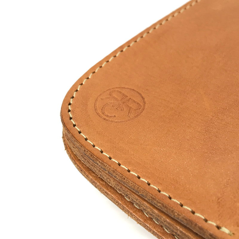 【中古品】【メンズ】 REDMOON レッドムーン RRC COMPACT LEATHER WALLET RRC-P-01 コンパクト レザー ウォレット 二つ折り 財布 200-250822-yy-05-tag カラー：サドル 万代Net店