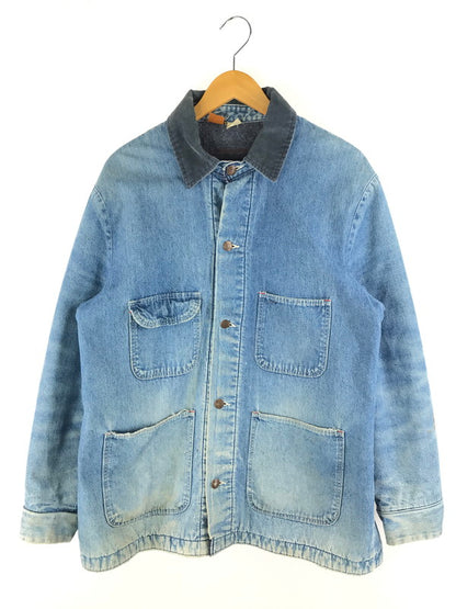 【現状渡し品】【メンズ】 Wrangler ラングラー BIG BEN ビッグベン 70's-80's DENIM COVERALLS SC998LC 70-80年代 デニムカバーオール 裏地ブランケット アウター 145-250308-hi-04-tag サイズ：42 カラー：インディゴ 万代Net店