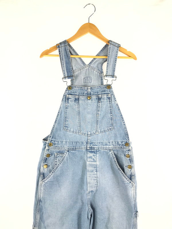 【中古品】【メンズ】 Levi's リーバイス 90's DENIM OVERALL M667 98年製 デニムオーバーオール チュニジア製 オレンジタブ サロペット 146-250308-hi-10-tag サイズ：なし カラー：ライトインディゴ 万代Net店