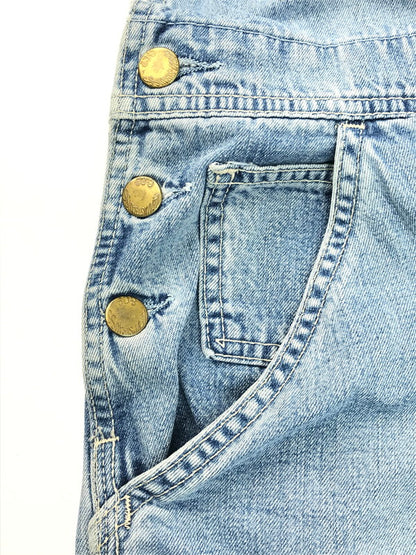 【中古品】【メンズ】 Levi's リーバイス 90's DENIM OVERALL M667 98年製 デニムオーバーオール チュニジア製 オレンジタブ サロペット 146-250308-hi-10-tag サイズ：なし カラー：ライトインディゴ 万代Net店