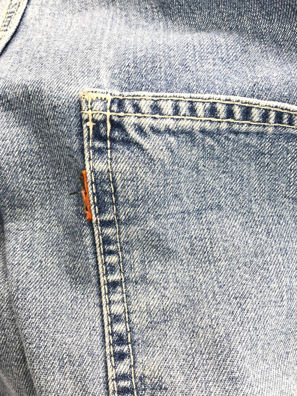 【中古品】【メンズ】 Levi's リーバイス 90's DENIM OVERALL M667 98年製 デニムオーバーオール チュニジア製 オレンジタブ サロペット 146-250308-hi-10-tag サイズ：なし カラー：ライトインディゴ 万代Net店