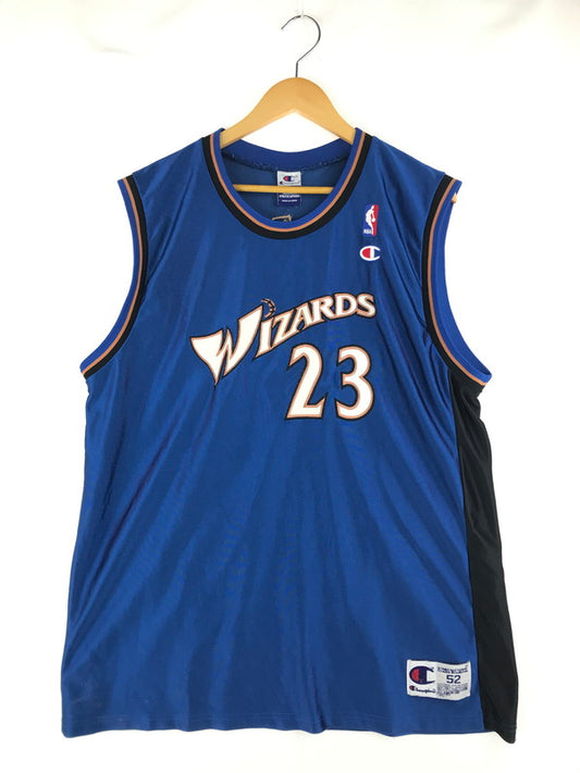 【中古品】【メンズ】 Champion チャンピオン NBA WIZARDS 23 JORDAN GAME SHIRT ウィザーズ 23 ジョーダン ゲームシャツ タンクトップ 146-250228-hi-11-tag サイズ：XXL カラー：ブルー 万代Net店