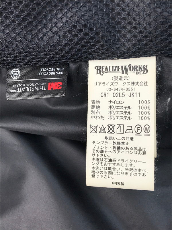 【中古品】【メンズ】 CRIMIE クライミー 3LAYER MOUNTAIN PARKA HIGH TECH THINSULATE JACKET CR1-02L5-JK11 3レイヤー マウンテンパーカー ハイテク シンサレート ジャケット アウター 142-250304-hi-10-tag サイズ：M カラー：ブラック 万代Net店