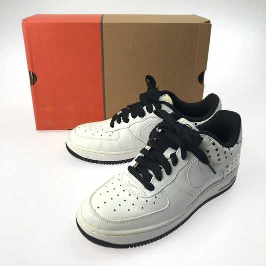 【中古品】【メンズ】 NIKE ナイキ × FRAGMENT DESIGN フラングメントデザイン 別注 コラボ AIR FORCE 1 LOW 314885-111 エアフォース1 ロー スニーカー 靴 160-250311-yk-04-tag サイズ：25cm/US7 カラー："POLKA DOT" WHITE/BLACK 万代Net店