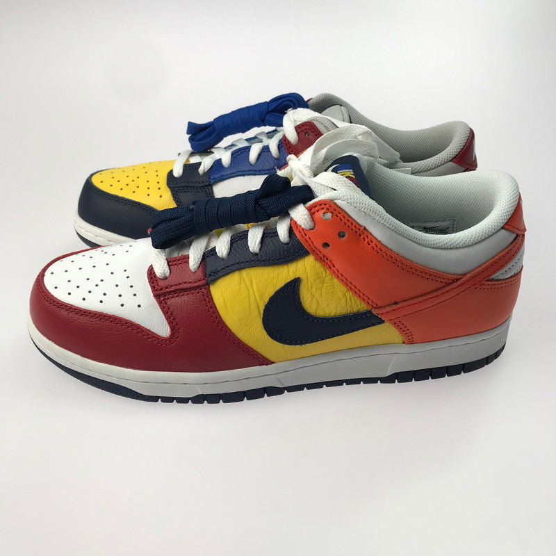 【中古美品】【メンズ】 NIKE ナイキ DUNK LOW JP QS IB2051-400 ダンク ロー ジャパン クイックストライク スニーカー 靴 160-250311-yk-01-tag サイズ：27cm/US9 カラー："WHAT THE" MIDNIGHT NAVY/VARSITY MAIZE 万代Net店