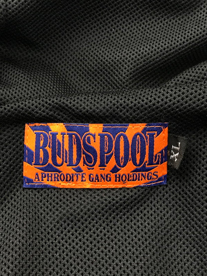 【中古品】【メンズ】  BUDS POOL バッズプール SIDE STRIPED NYLON ANORAK JACKET サイドストライプ ナイロンアノラックジャケット ライトアウター 142-250308-hi-02-tag サイズ：XL カラー：ブラック 万代Net店