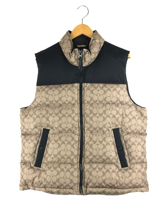 【中古美品】【メンズ】 COACH コーチ Signature Down Vest シグネチャー ダウン ベスト CG625 トップス アウター 141-250306-ss-05-tag サイズ：XL カラー：ブラウン 万代Net店