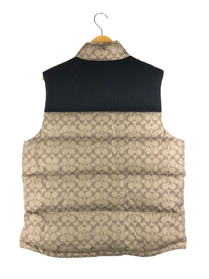 【中古美品】【メンズ】 COACH コーチ Signature Down Vest シグネチャー ダウン ベスト CG625 トップス アウター 141-250306-ss-05-tag サイズ：XL カラー：ブラウン 万代Net店