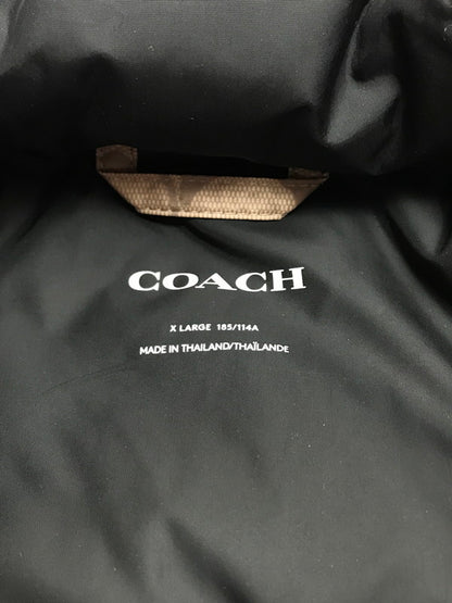 【中古美品】【メンズ】 COACH コーチ Signature Down Vest シグネチャー ダウン ベスト CG625 トップス アウター 141-250306-ss-05-tag サイズ：XL カラー：ブラウン 万代Net店