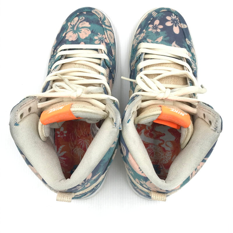 【中古品】【メンズ】 NIKE SB ナイキ スケートボーディング DUNK HIGH PRO QS CZ2232-300 ダンク ハイ プロ クイックストライク スニーカー 靴 160-250226-yk-27-tag サイズ：26cm/US8 カラー："HAWAII" AQUAMARINE/LIGHT CREAM 万代Net店