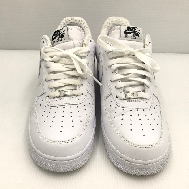 【中古品】【メンズ】 NIKE ナイキ AIR FORCE 1 07 FLYEASE FD1146-100 エアフォース 1 07 フライイーズ スニーカー 靴 160-250226-yk-25-tag サイズ：26.5cm/US8.5 カラー：WHITE/WHITE-WHITE 万代Net店