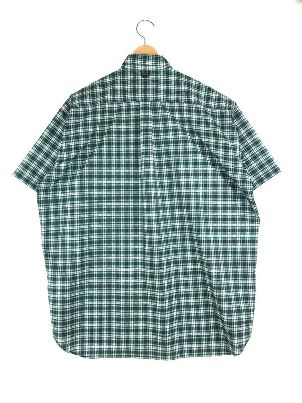 【中古品】【メンズ】 Daiwa ダイワ DAIWA PIER39 ピアサーティナイン EX SHORT SLEEVE BD SHIRT エクストララージ ショートスリーブ ボタンダウンシャツBE-82122 半袖シャツ トップス 140-250306-ss-01-tag サイズ：L カラー：緑 万代Net店