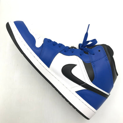 【中古品】【メンズ】 NIKE ナイキ AIR JORDAN 1 MID GAME ROYAL DQ8426-402 エアジョーダン1 ミッド ゲームロイヤル スニーカー 靴 160-250226-yk-21-tag サイズ：28.5cm/US10.5 カラー：GAME ROYAL/BLACK-WHITE 万代Net店