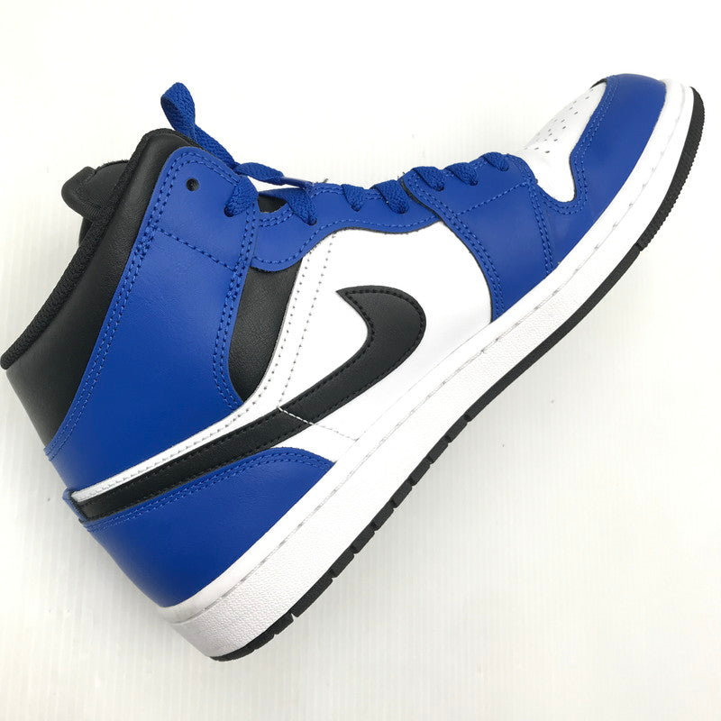 【中古品】【メンズ】 NIKE ナイキ AIR JORDAN 1 MID GAME ROYAL DQ8426-402 エアジョーダン1 ミッド ゲームロイヤル スニーカー 靴 160-250226-yk-21-tag サイズ：28.5cm/US10.5 カラー：GAME ROYAL/BLACK-WHITE 万代Net店