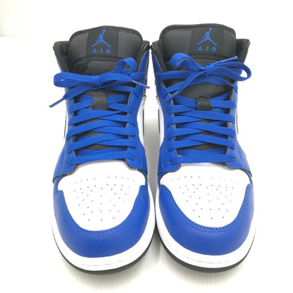 【中古品】【メンズ】 NIKE ナイキ AIR JORDAN 1 MID GAME ROYAL DQ8426-402 エアジョーダン1 ミッド ゲームロイヤル スニーカー 靴 160-250226-yk-21-tag サイズ：28.5cm/US10.5 カラー：GAME ROYAL/BLACK-WHITE 万代Net店