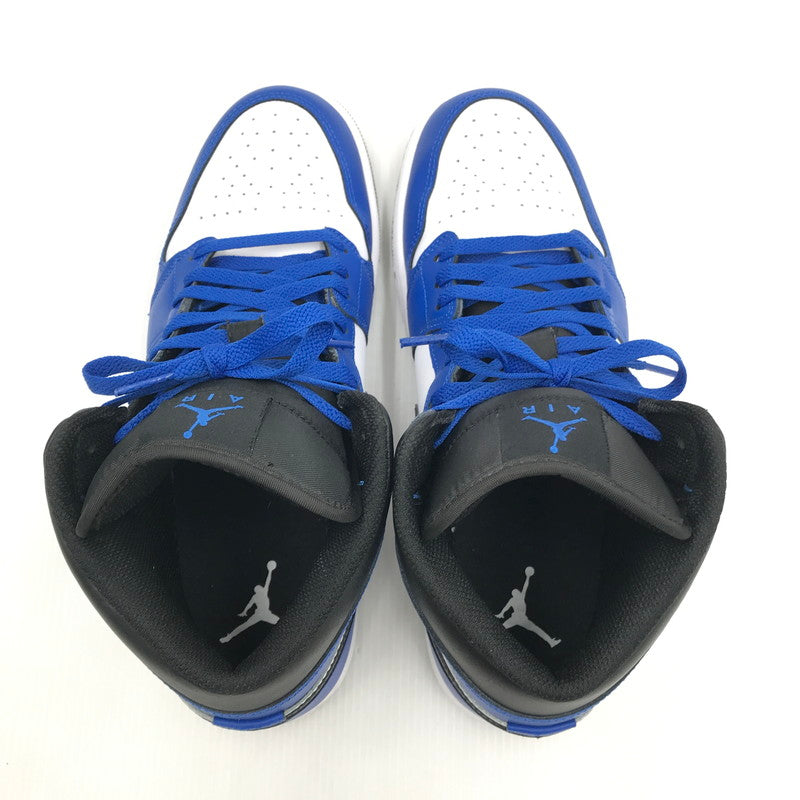 【中古品】【メンズ】 NIKE ナイキ AIR JORDAN 1 MID GAME ROYAL DQ8426-402 エアジョーダン1 ミッド ゲームロイヤル スニーカー 靴 160-250226-yk-21-tag サイズ：28.5cm/US10.5 カラー：GAME ROYAL/BLACK-WHITE 万代Net店