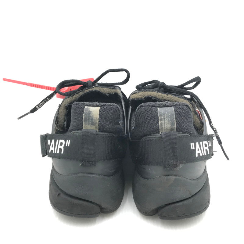 【中古品】【メンズ】 NIKE ナイキ × OFF-WHITE オフホワイト 別注 コラボ THE 10 AIR PRESTO AA3830-002 エア プレスト スニーカー 靴 160-250226-yk-28-tag サイズ：28cm/US10 カラー：BLACK/WHITE-CONE 万代Net店