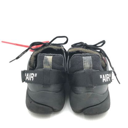 【中古品】【メンズ】 NIKE ナイキ × OFF-WHITE オフホワイト 別注 コラボ THE 10 AIR PRESTO AA3830-002 エア プレスト スニーカー 靴 160-250226-yk-28-tag サイズ：28cm/US10 カラー：BLACK/WHITE-CONE 万代Net店