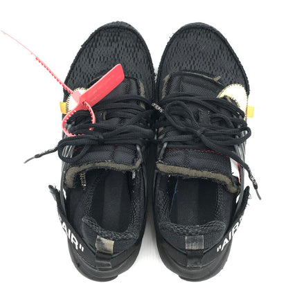 【中古品】【メンズ】 NIKE ナイキ × OFF-WHITE オフホワイト 別注 コラボ THE 10 AIR PRESTO AA3830-002 エア プレスト スニーカー 靴 160-250226-yk-28-tag サイズ：28cm/US10 カラー：BLACK/WHITE-CONE 万代Net店