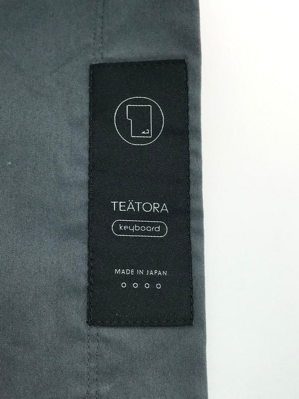 【中古品】【メンズ】  TEATORA テアトラ KEYBOARD SHIRT キーボードシャツ TT-SHT-001-KEY 長袖シャツ トップス 140-250306-ss-02-tag サイズ：4 カラー：グレー 万代Net店